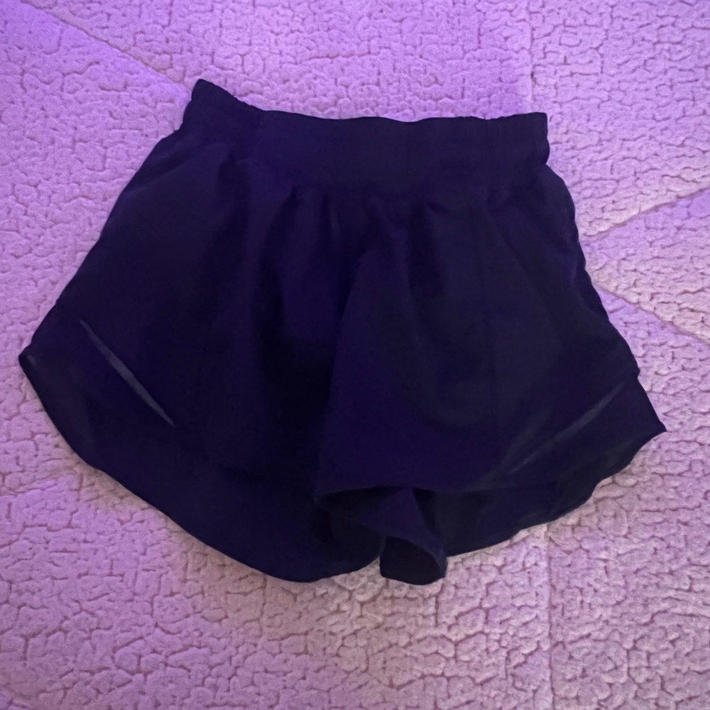 Navy blue Lululemon shorts length 4”